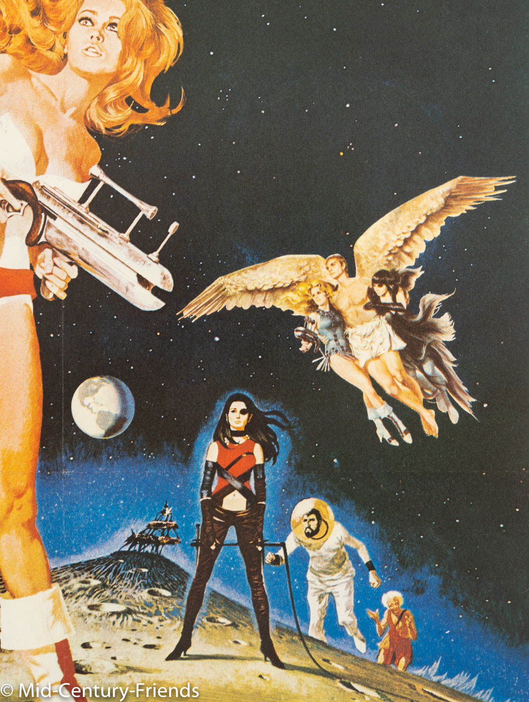 Barbarella – Jane Fonda, Filmposter, 63 x 84 cm