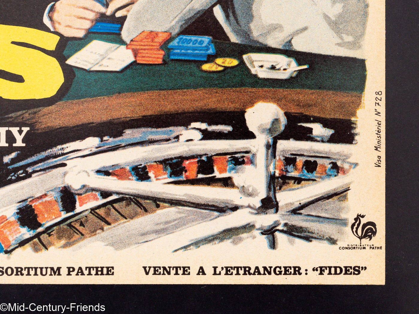 La Baie des Anges, Französisches Filmposter, 69 x 83 cm