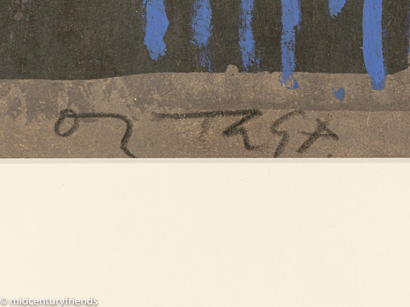 José ORTEGA “El Prisionero“, Original Farbradierung, handsigniert
