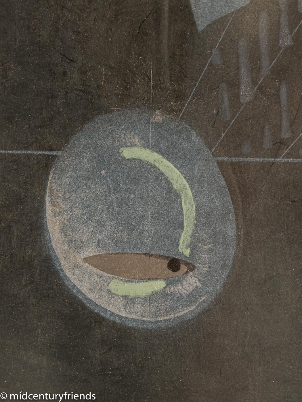 José ORTEGA “El Prisionero“, Original Farbradierung, handsigniert