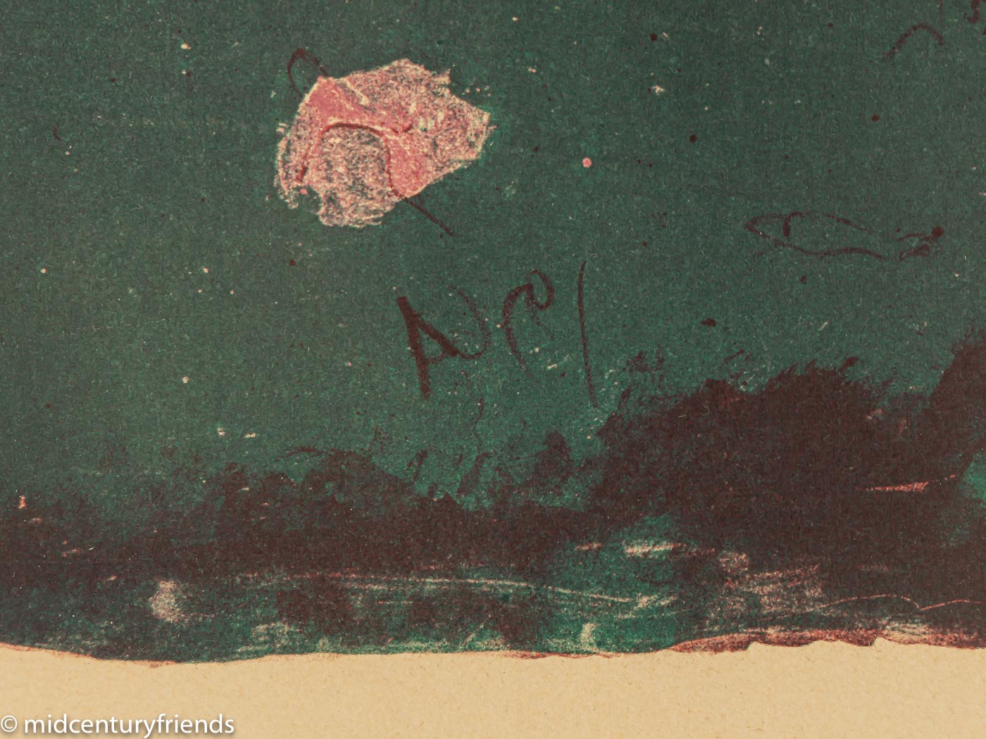 Paul WUNDERLICH, Original Lithografie handsigniert