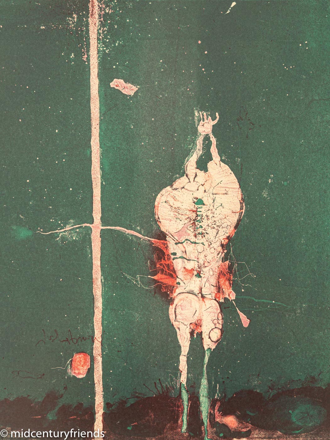 Paul WUNDERLICH, Original Lithografie handsigniert