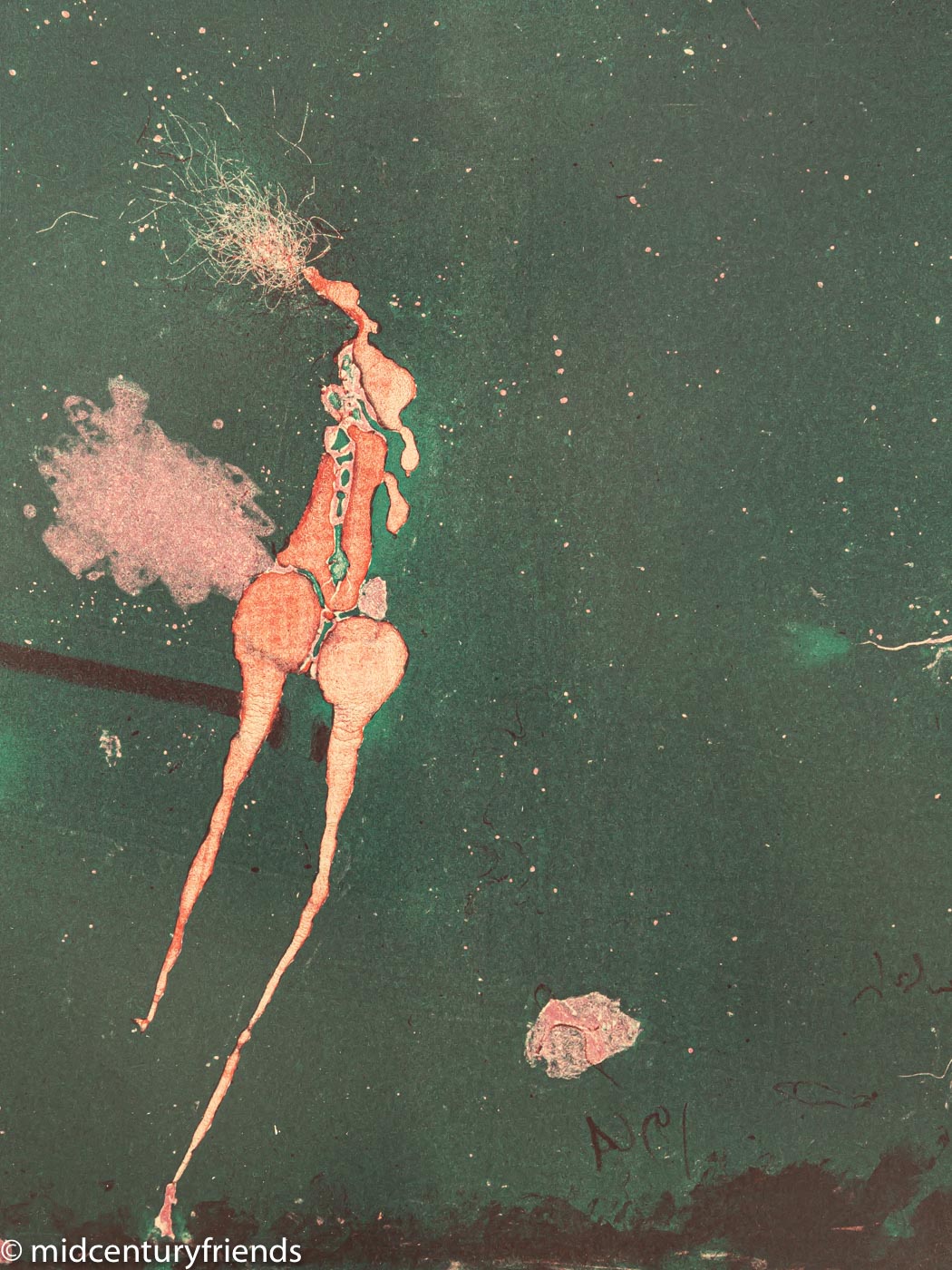 Paul WUNDERLICH, Original Lithografie handsigniert