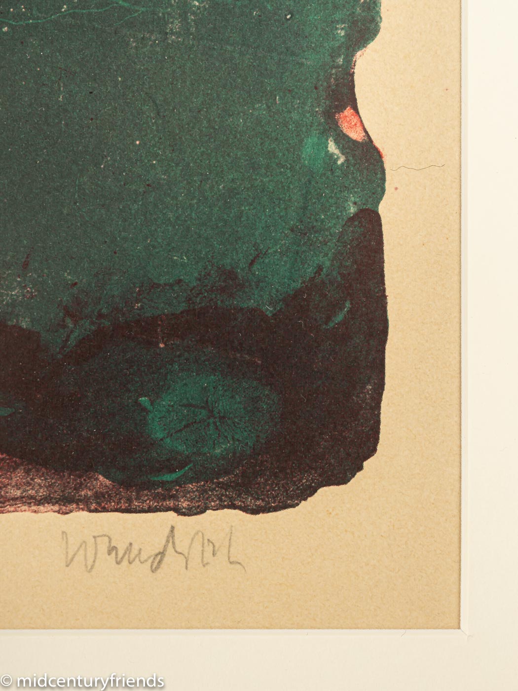 Paul WUNDERLICH, Original Lithografie handsigniert