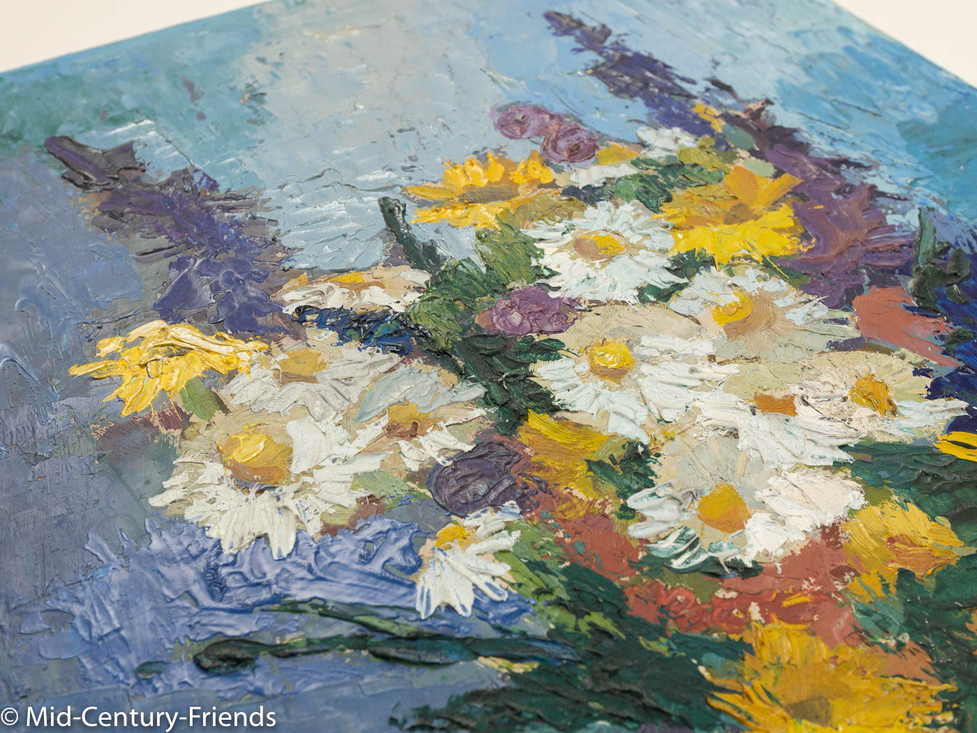 Frühlingsstrauß, Öl auf Platte, 64 x 84 cm