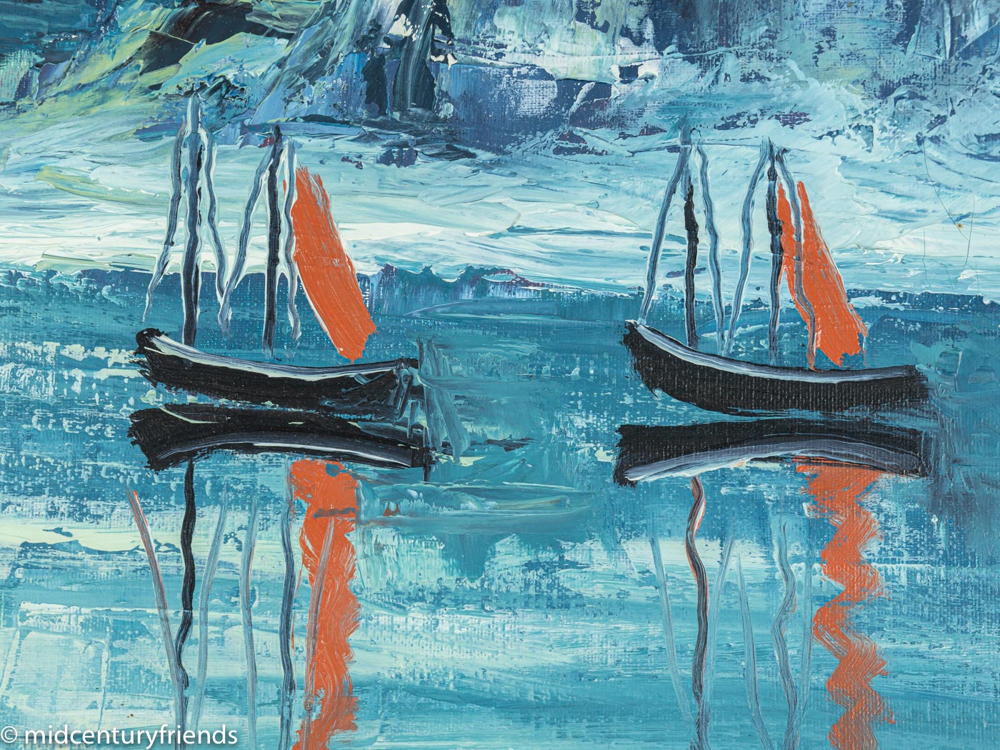 Arctic Sea, Öl auf Leinwand, 50 x 42 cm