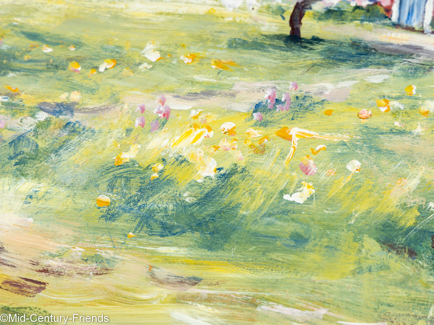 Schwedischer Frühling, Öl auf Platte, 35 x 27 cm
