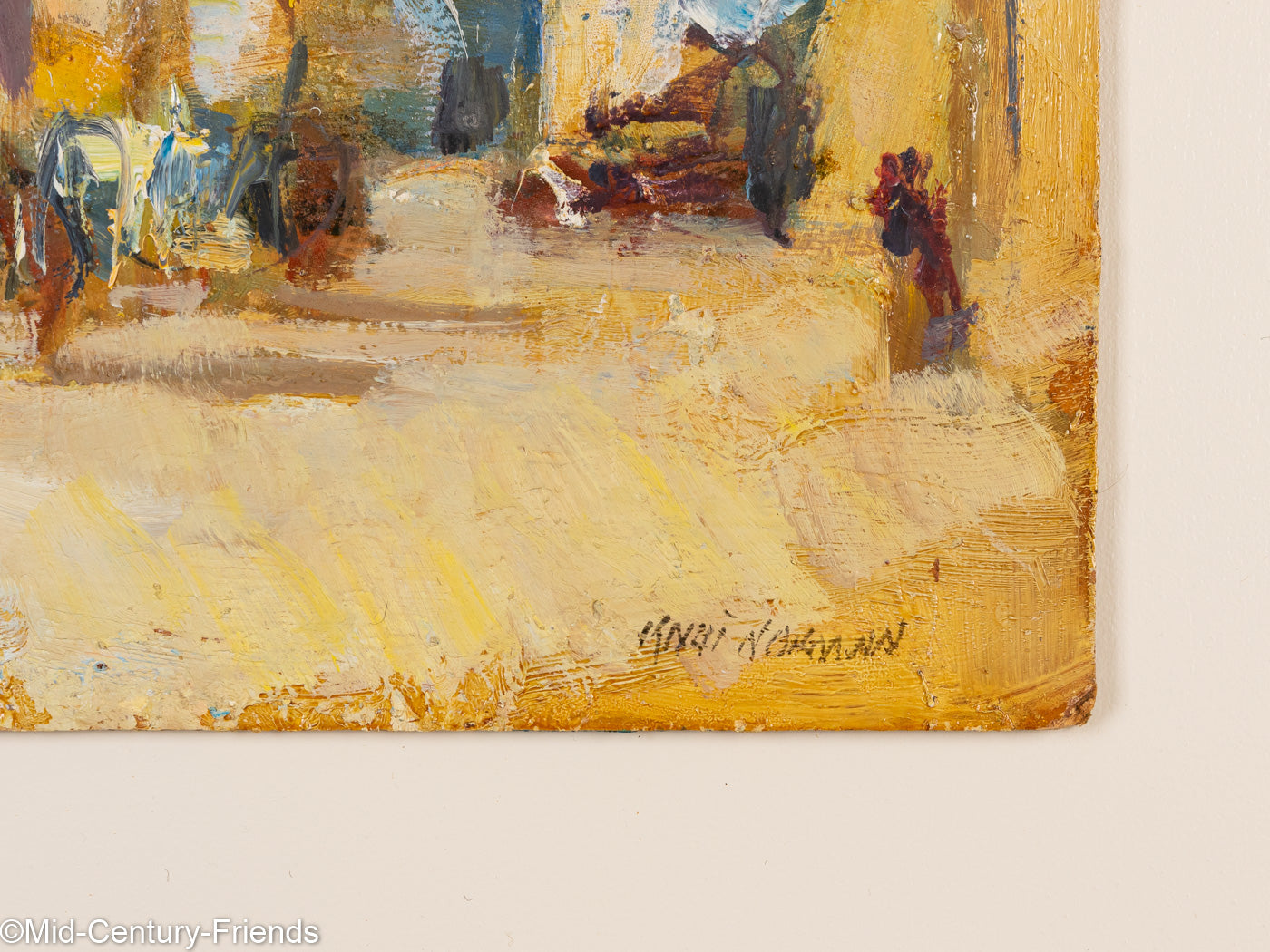 Venedig, Öl auf Platte, 65 x 57 cm