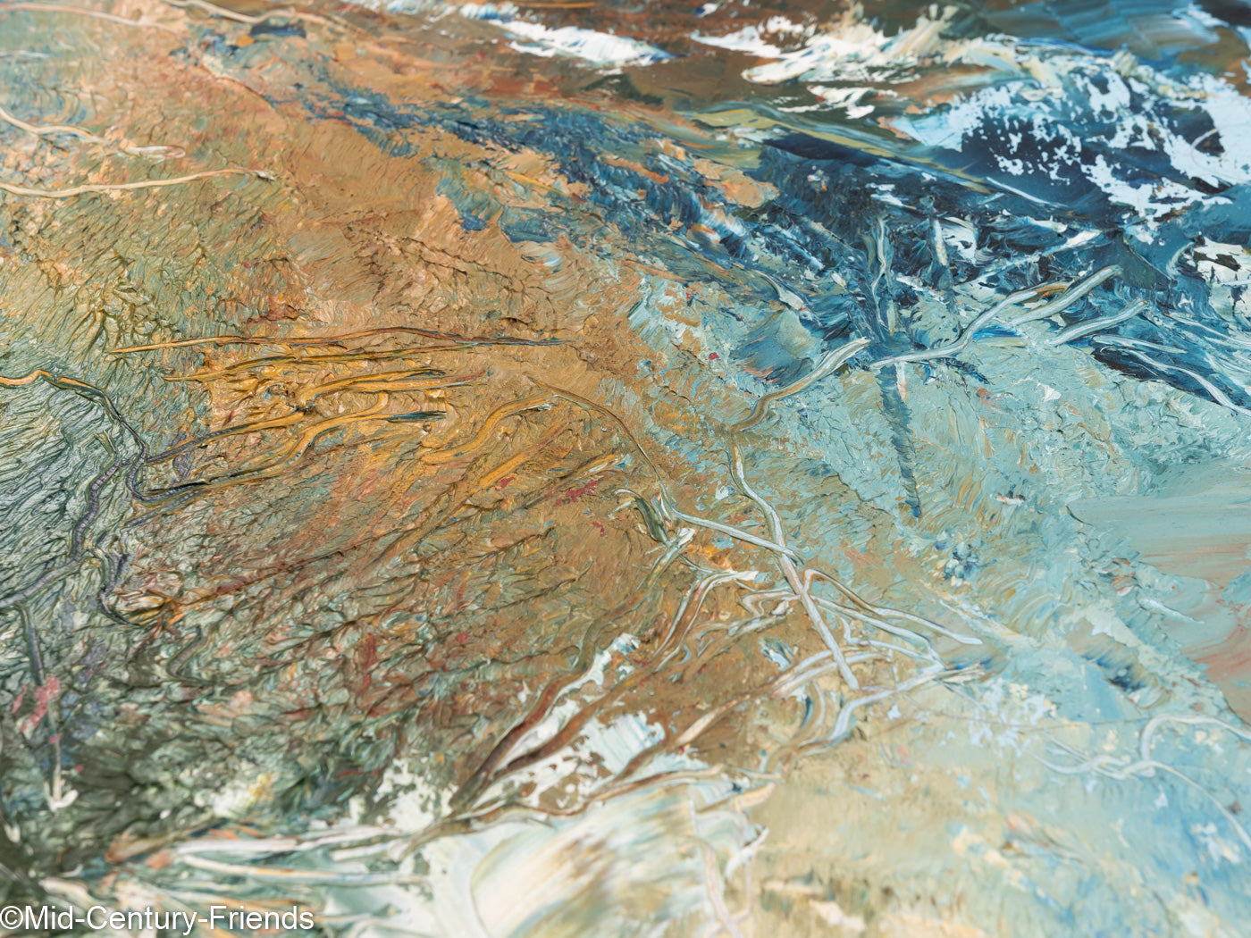 From Above, Öl auf Leinwand, 83 x 63 cm