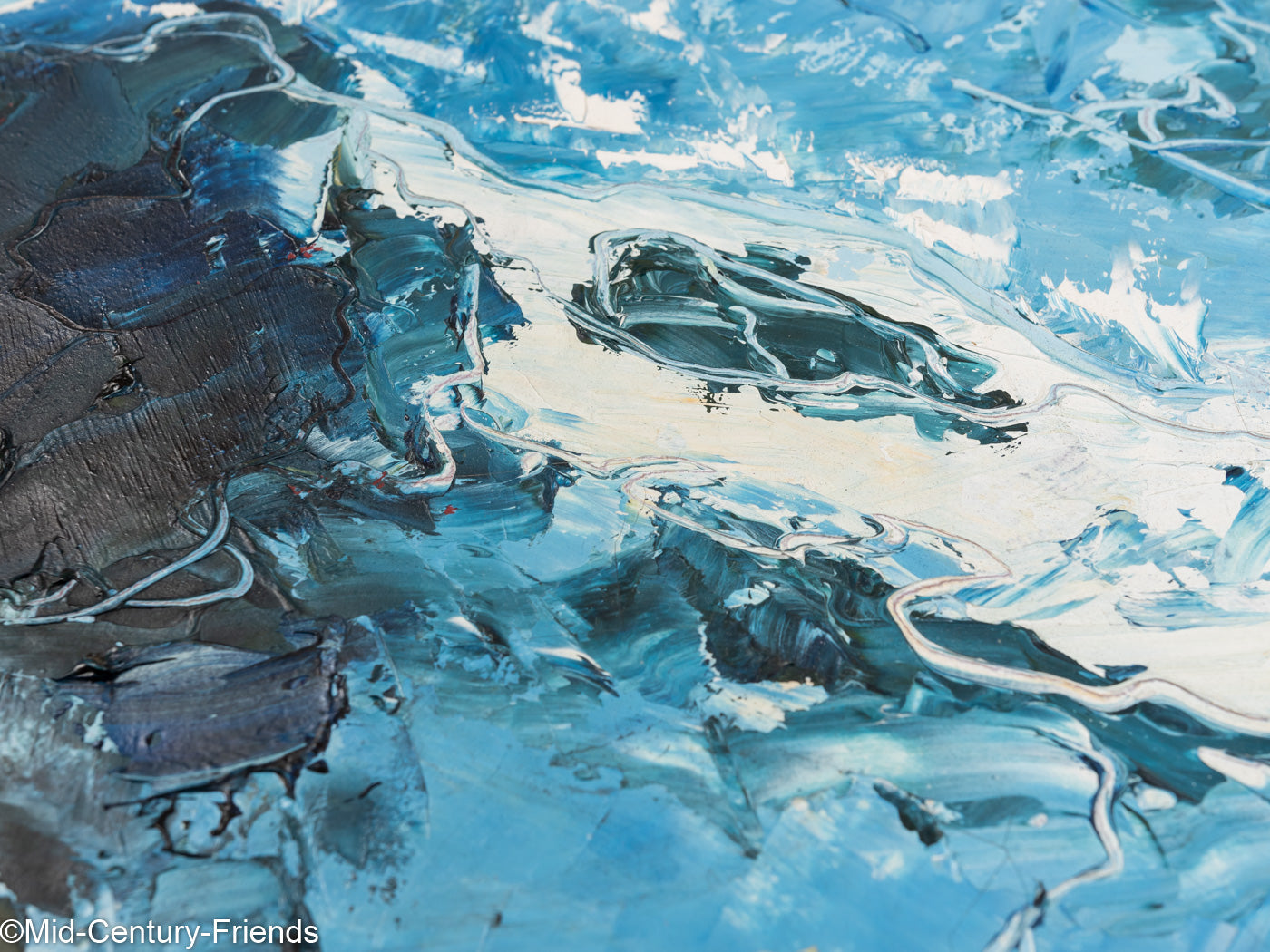 From Above, Öl auf Leinwand, 83 x 63 cm