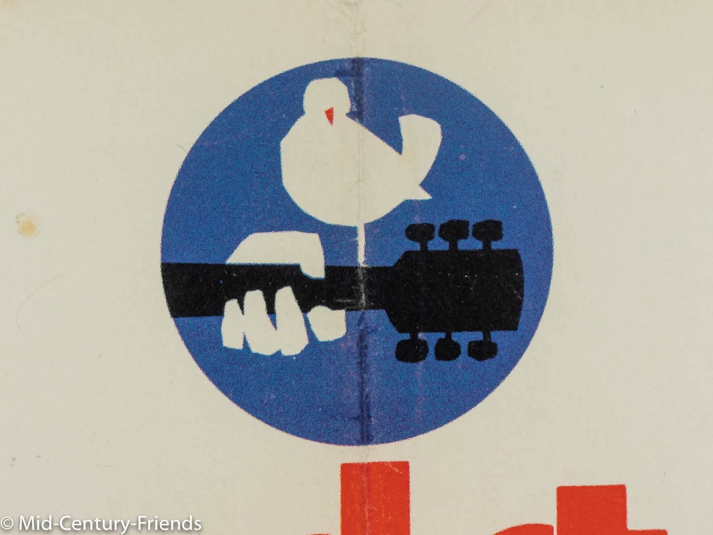 WOODSTOCK, FILMPOSTER, 92 X 123 CM