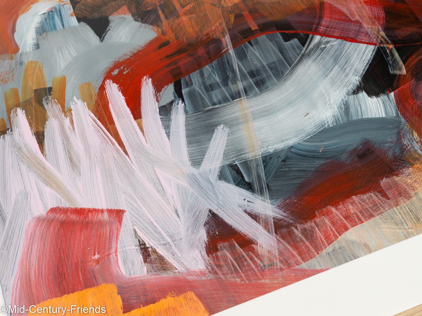 Good Mood, Acryl auf Papier, 73 x 103 cm