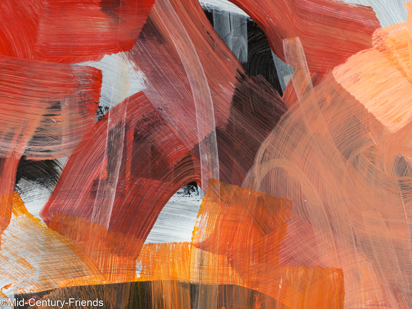 Good Mood, Acryl auf Papier, 73 x 103 cm