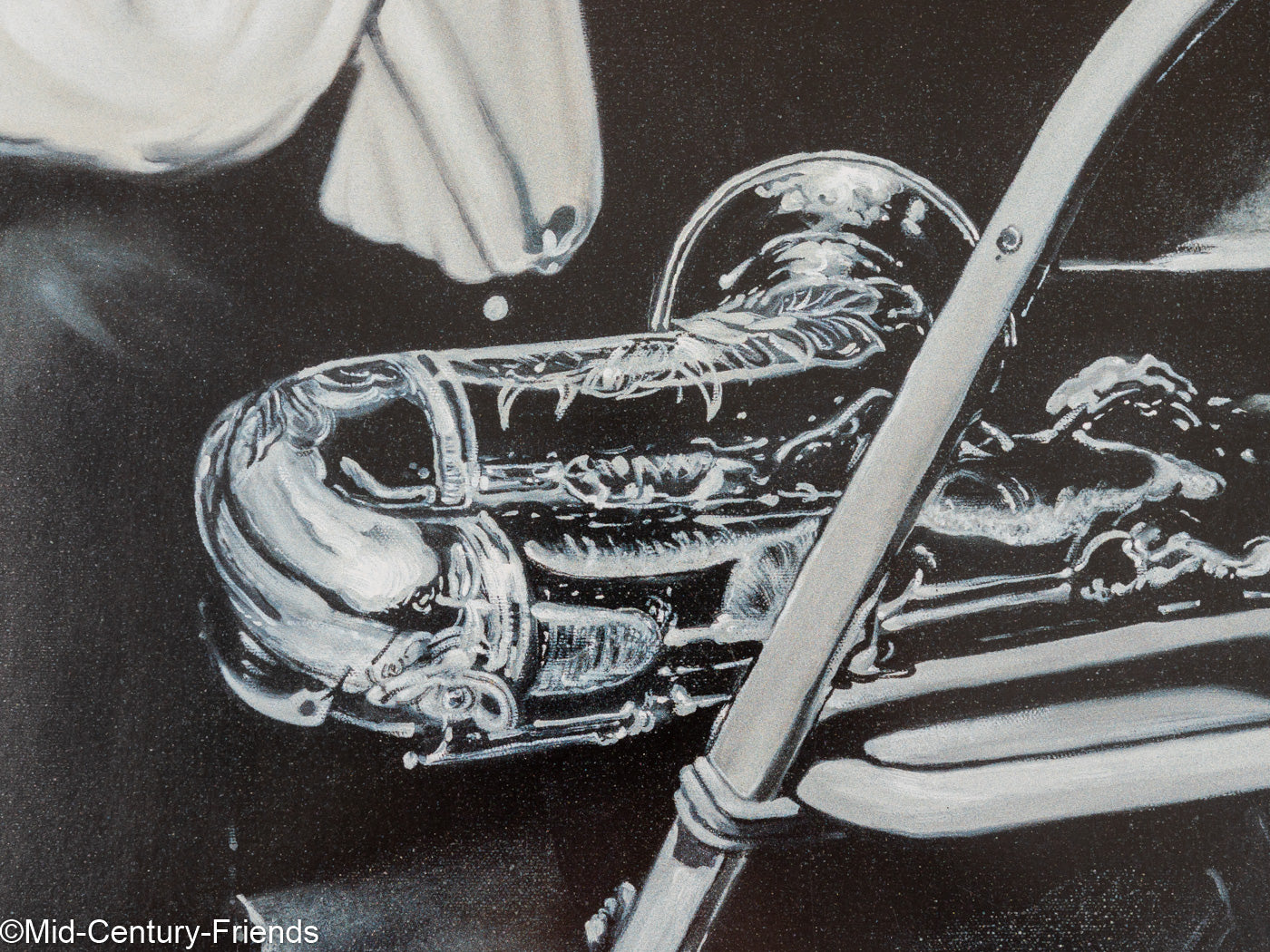 Jazz Series (Set), S/W Kunstdruck, 73 x 63 cm