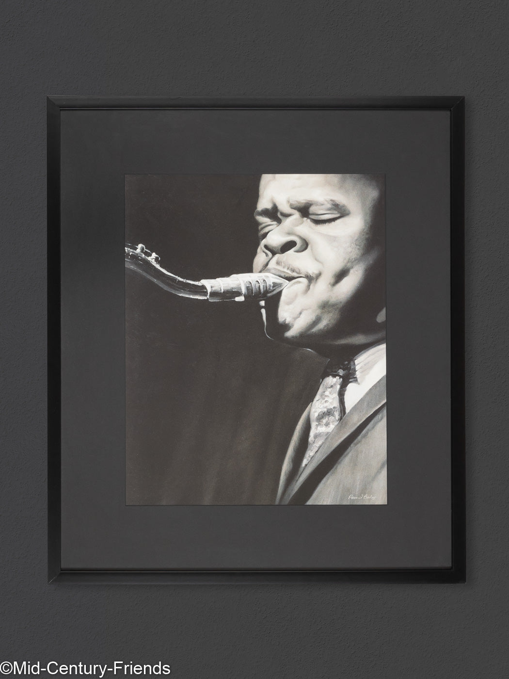 Jazz Series (Set), S/W Kunstdruck, 73 x 63 cm