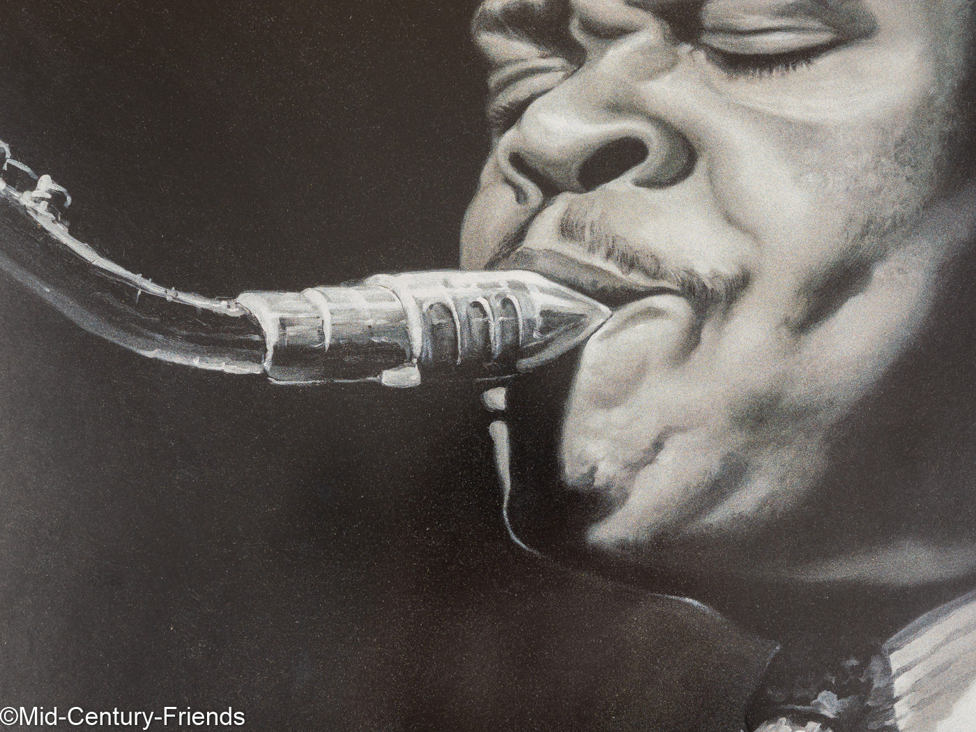 Jazz Series (Set), S/W Kunstdruck, 73 x 63 cm