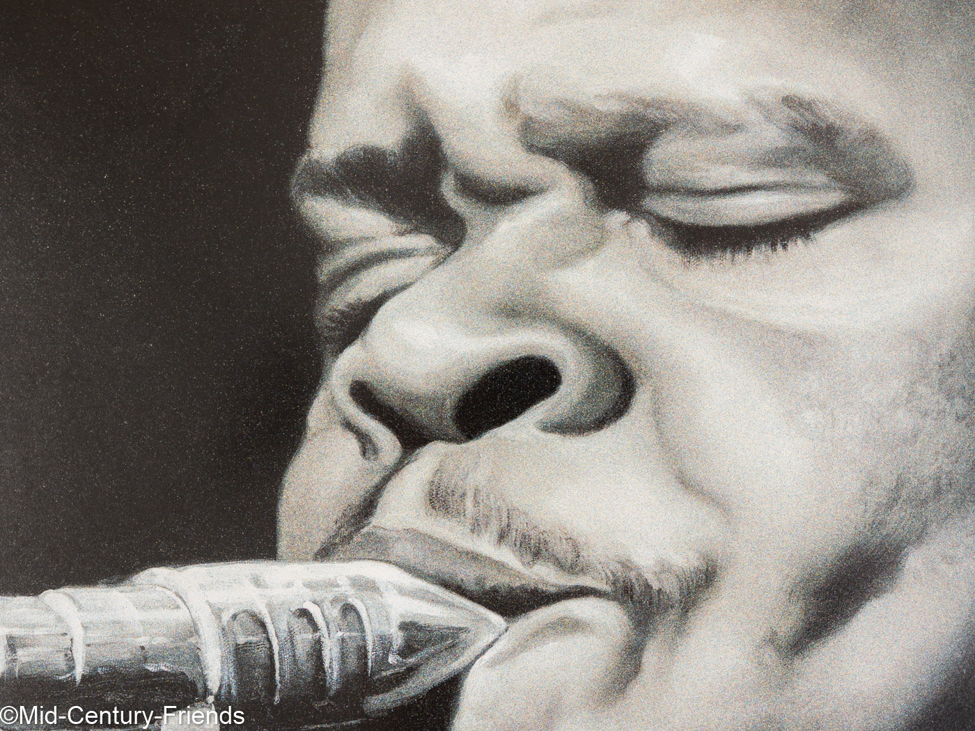 Jazz Series (Set), S/W Kunstdruck, 73 x 63 cm