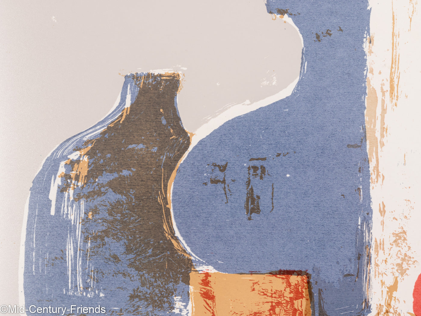 Gefäße, Lithographie auf Papier, 71 x 56 cm