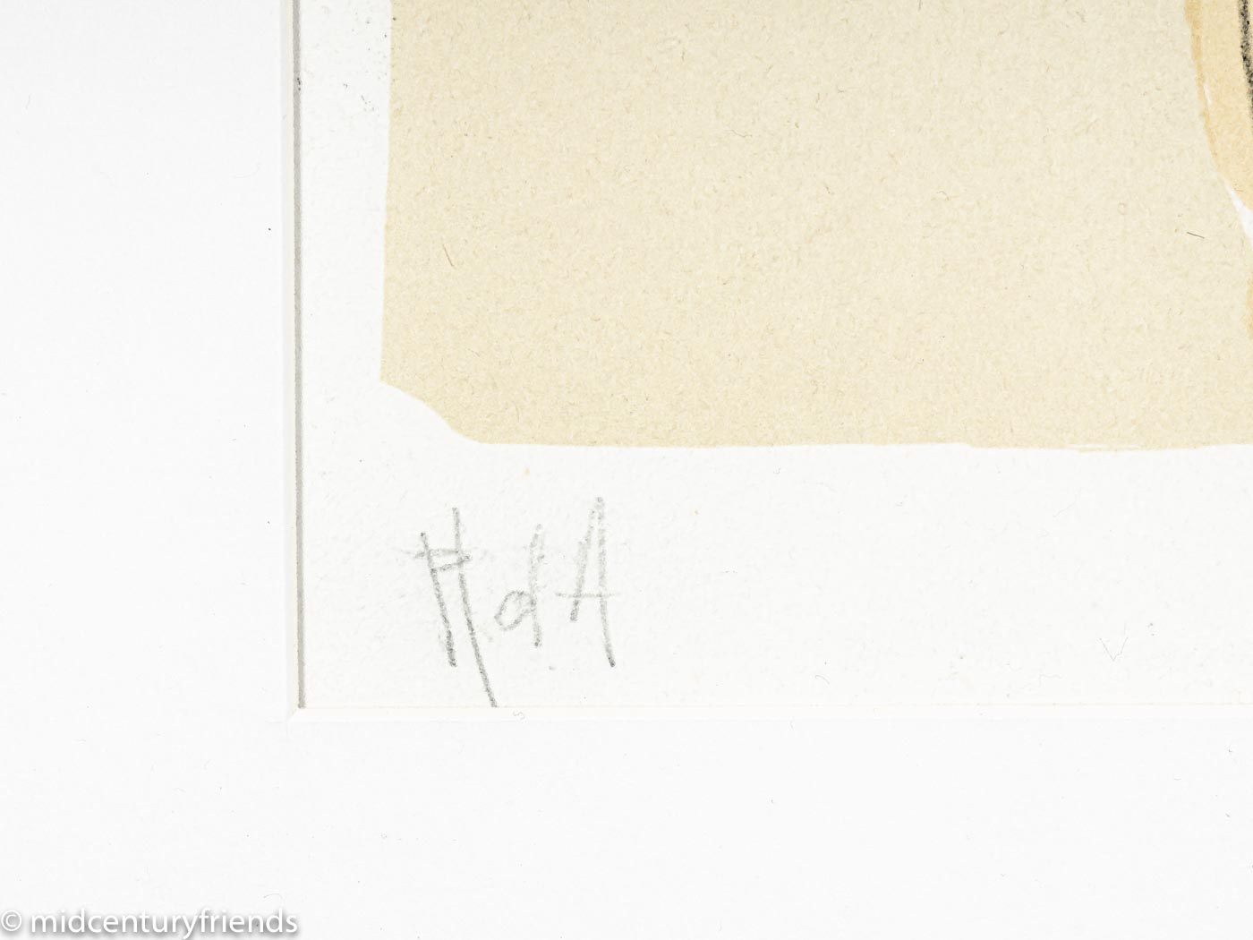 Nackte Reiterin, Farblithographie auf Papier, 63 x 88 cm