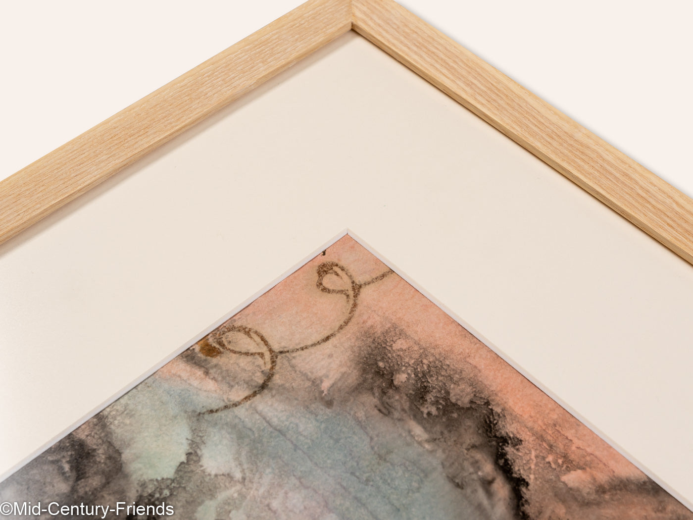 Fisch, Aquarell auf Papier, 63 x 46 cm