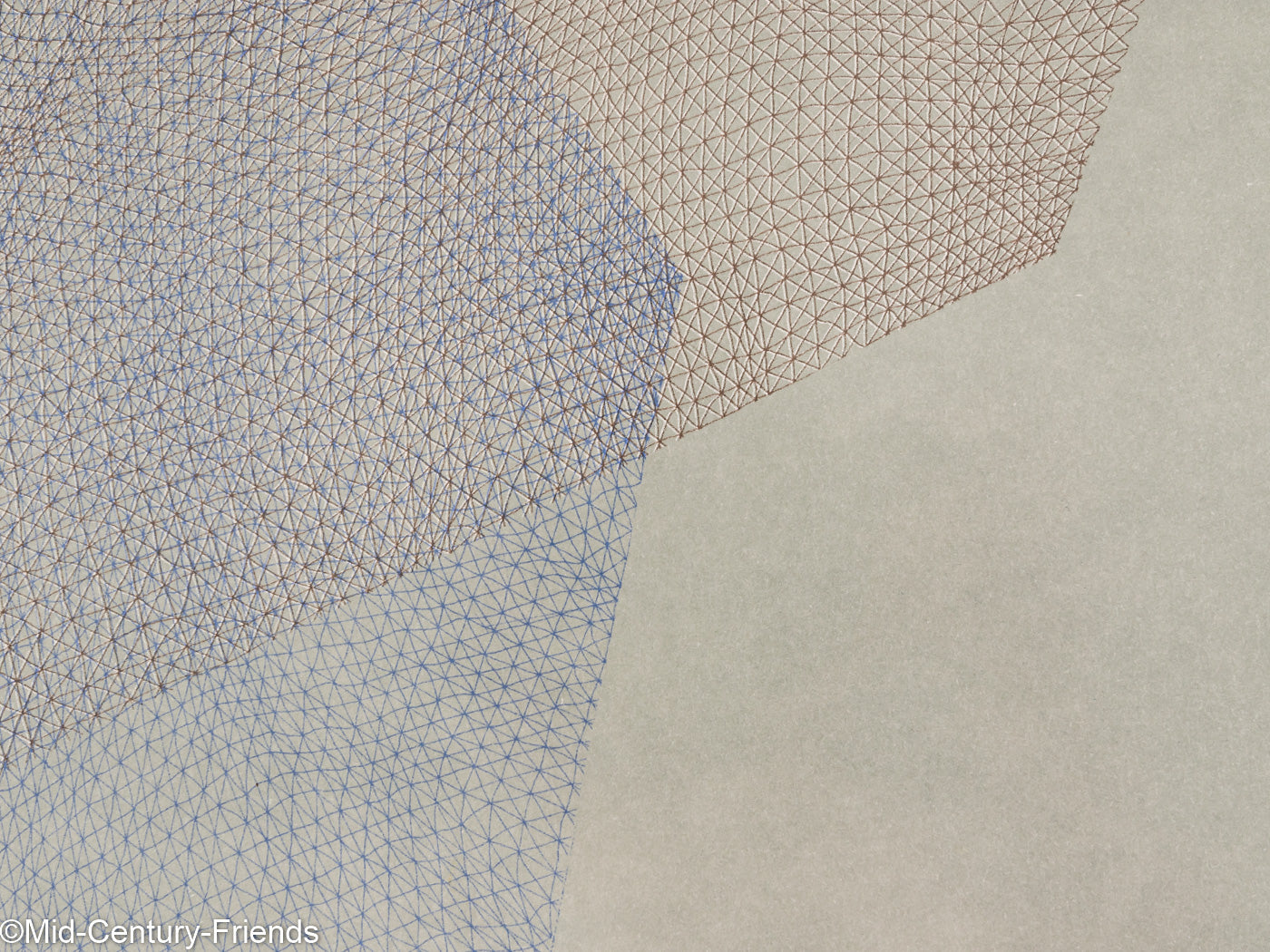 Geometrische Studien (Set), Druckgraphik auf Papier, 63 x 74 cm