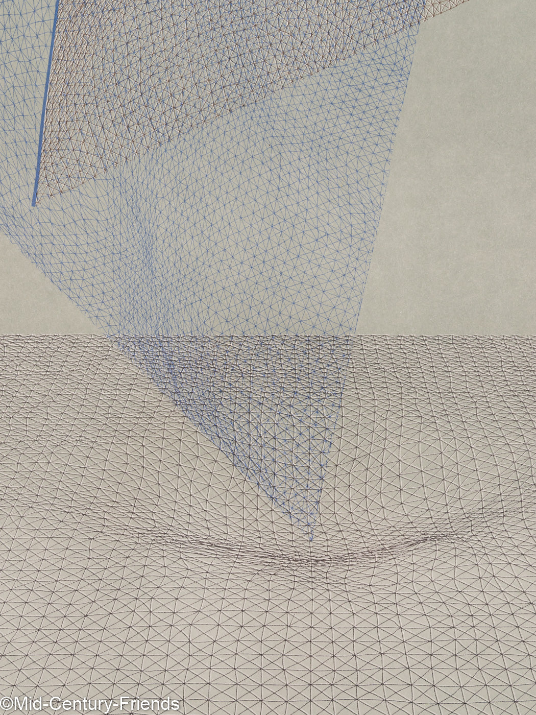 Geometrische Studien (Set), Druckgraphik auf Papier, 63 x 74 cm