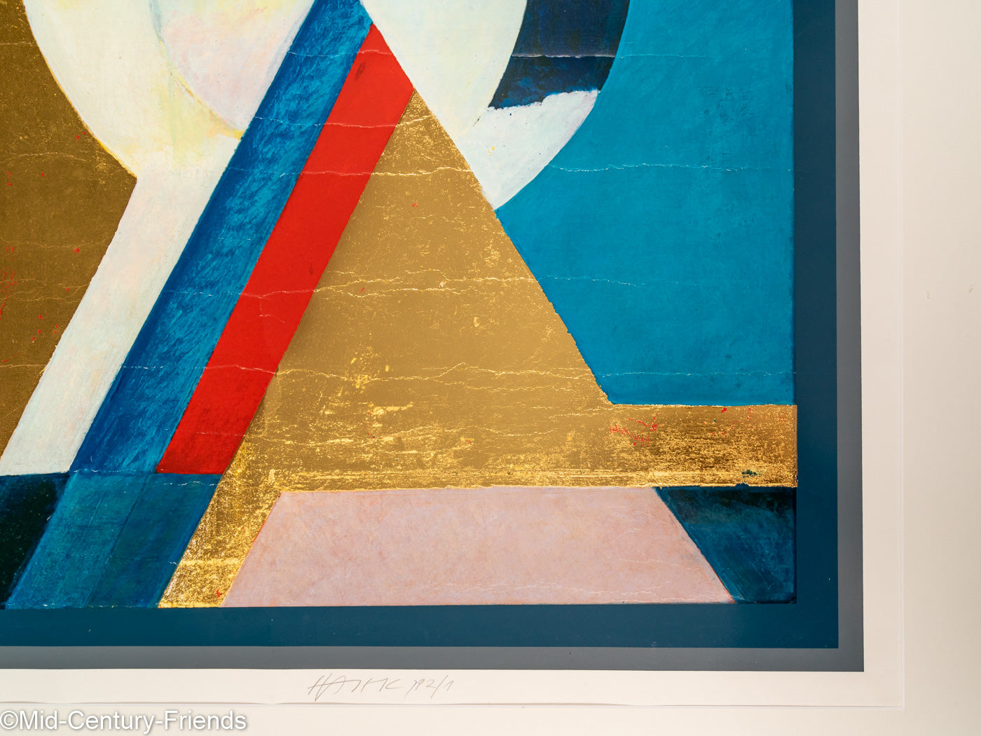 Pyramide, Farboffsetdruck auf dickem Papier, 80 x 93 cm
