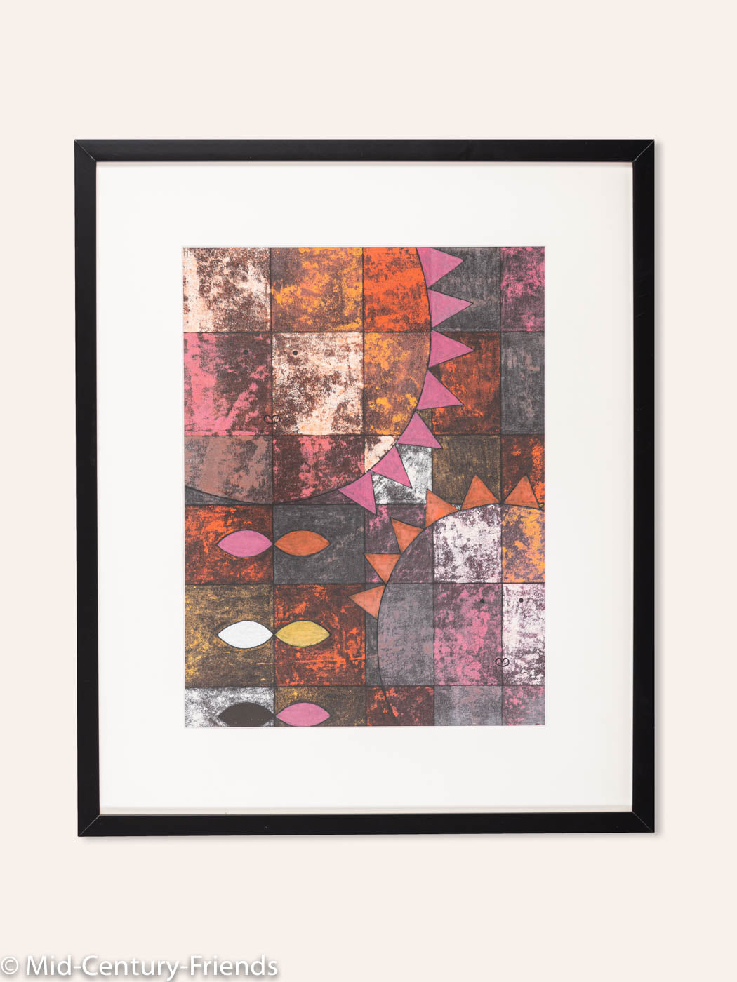 Sonnen, Mischtechnik auf Papier, 51 x 61cm