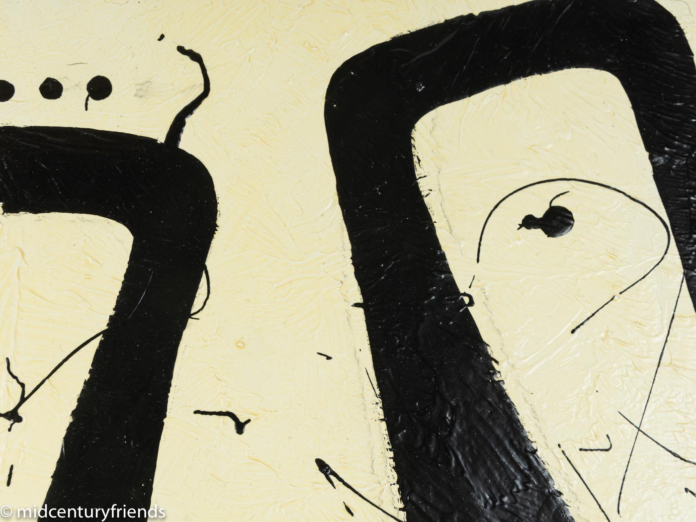 PEOPLE, MISCHTECHNIK AUF HARTFASERPLATTE, 82 X 41 CM (SET)