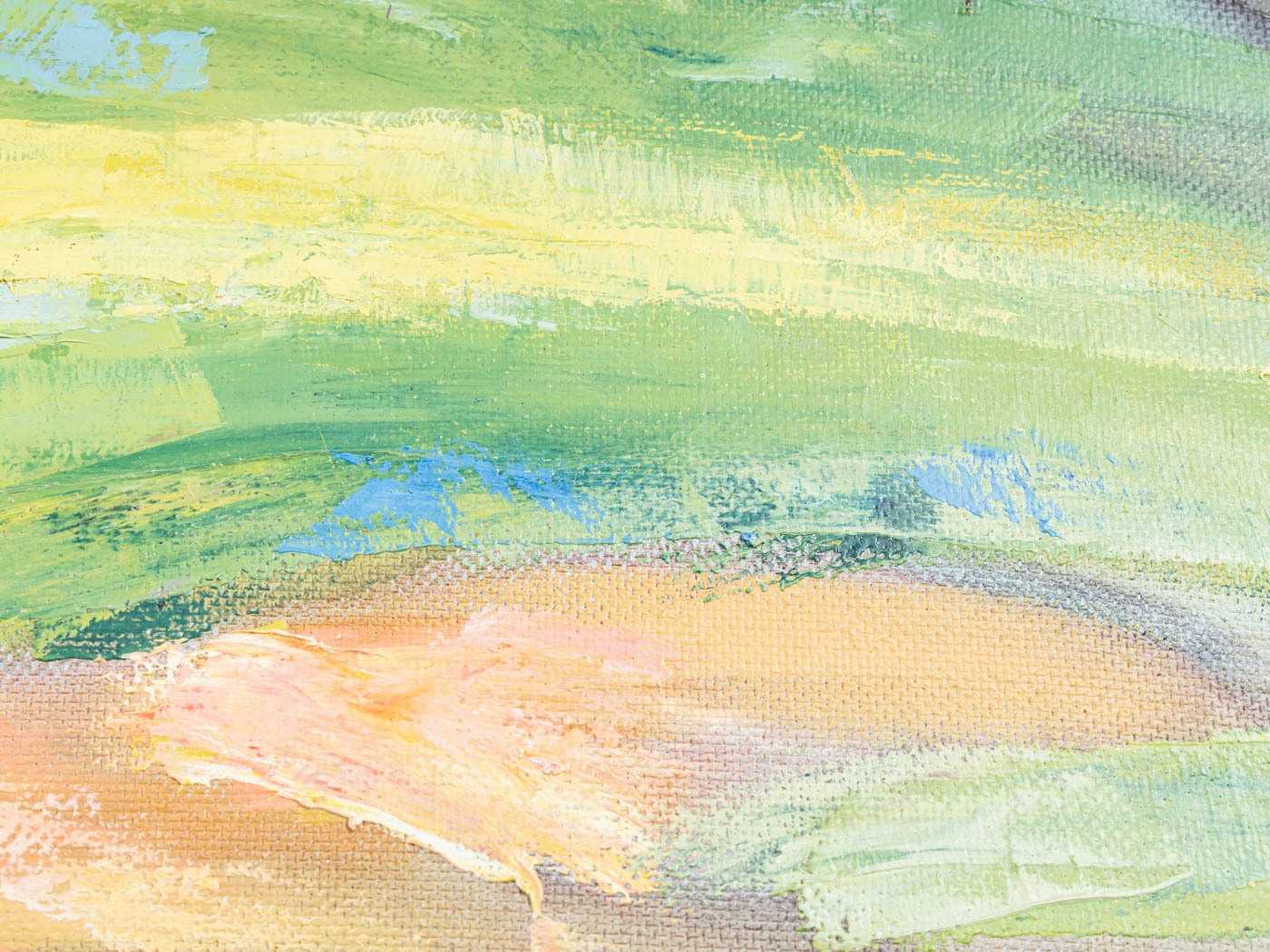 WALDWEG, ÖL AUF PLATTE, 124 X 95 CM
