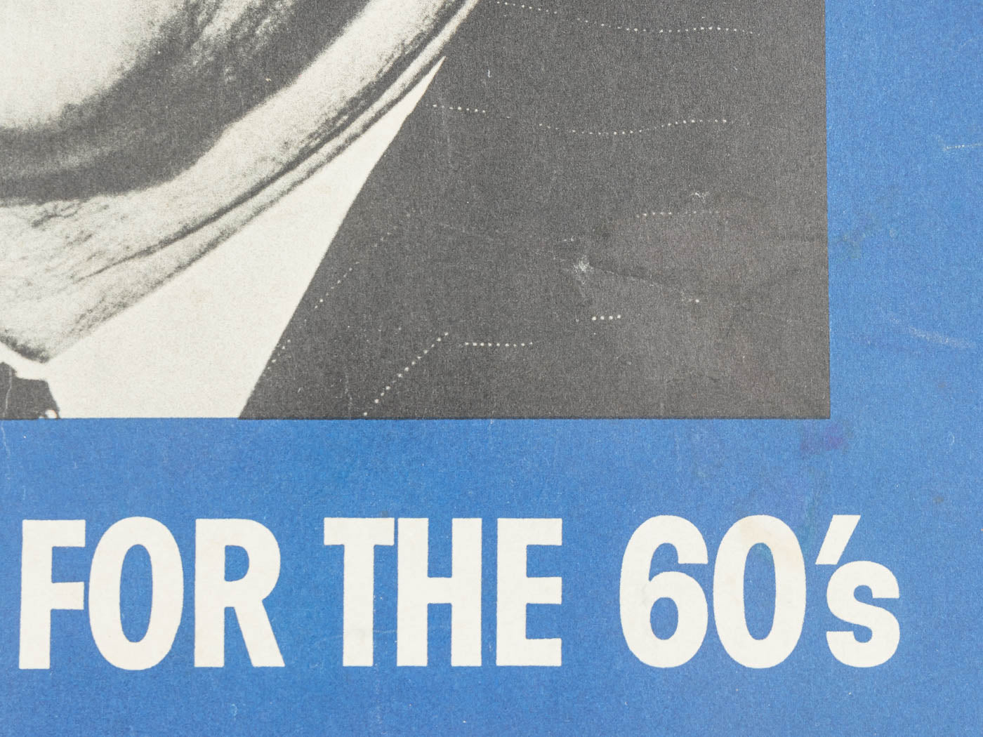 JOHN F. KENNEDY, WAHLKAMPFPLAKAT, 77 X 85 CM