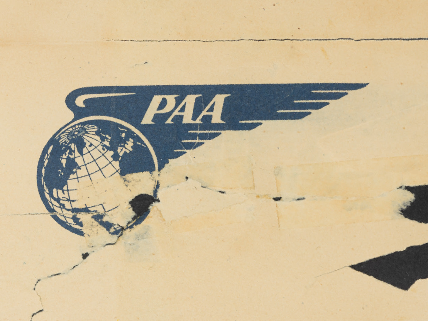 PARIS, PAN AM AIRWAYS REISEPOSTER, 93 X 123 CM