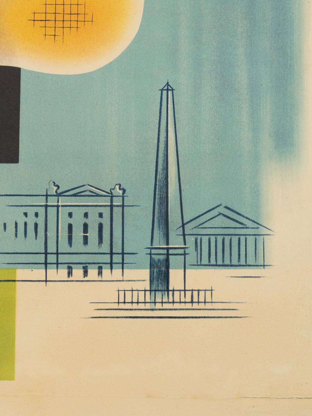 PARIS, PAN AM AIRWAYS REISEPOSTER, 93 X 123 CM