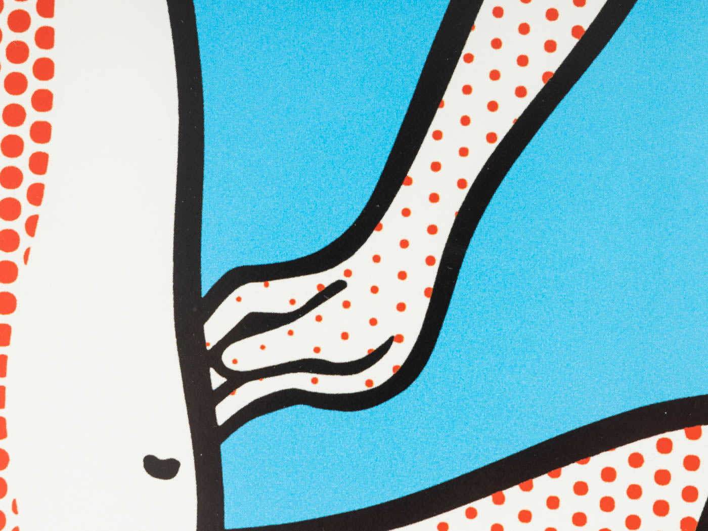 NUDES WITH BEACH BALL, FARBDRUCK AUF DICKEM PAPIER, ROY LICHTENSTEIN, 61 X 69 CM