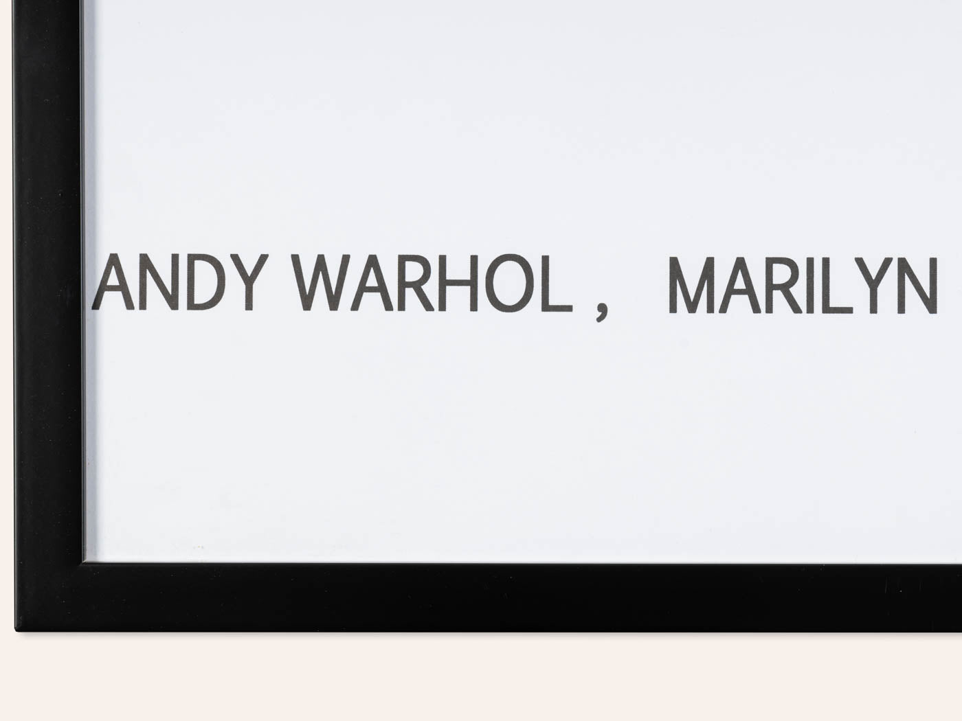 WARHOL’S MONROE – AUSSTELLUNGSPLAKAT, 59 CM X 78 CM