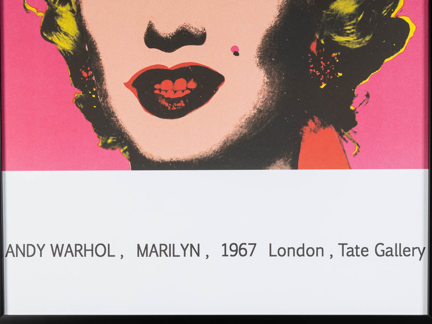 WARHOL’S MONROE – AUSSTELLUNGSPLAKAT, 59 CM X 78 CM