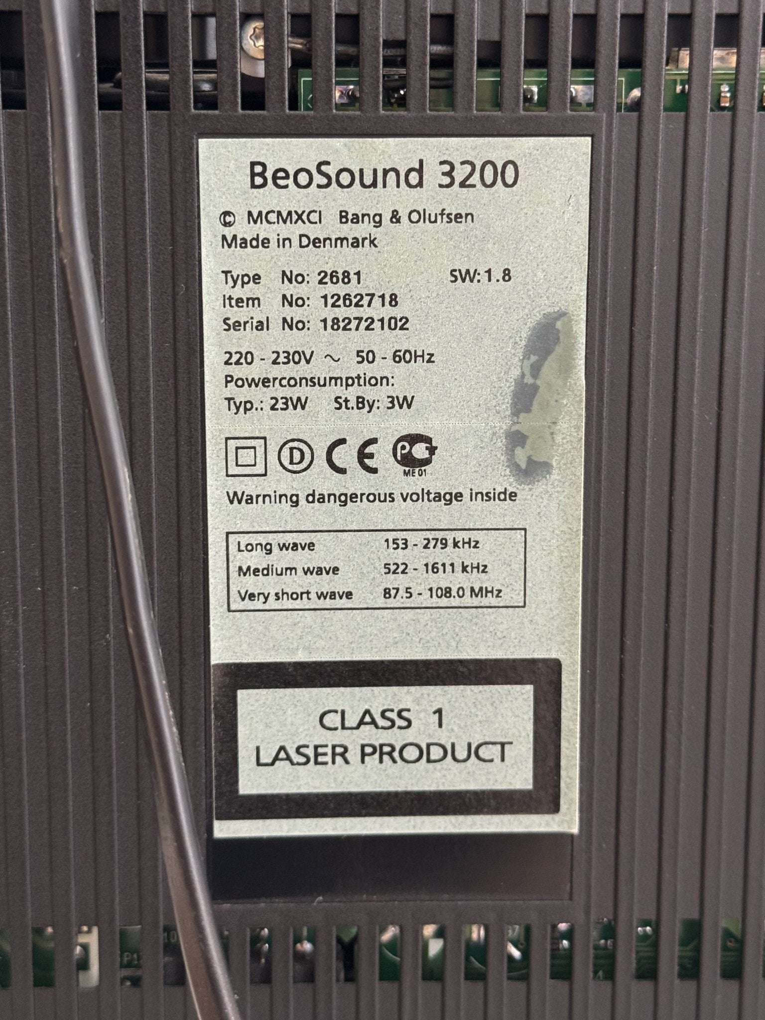 "BeoSound 3200" & "BeoLab 8000", Bang & Olufsen - Mid Century Friends - Vintage - Retro - Mid Century