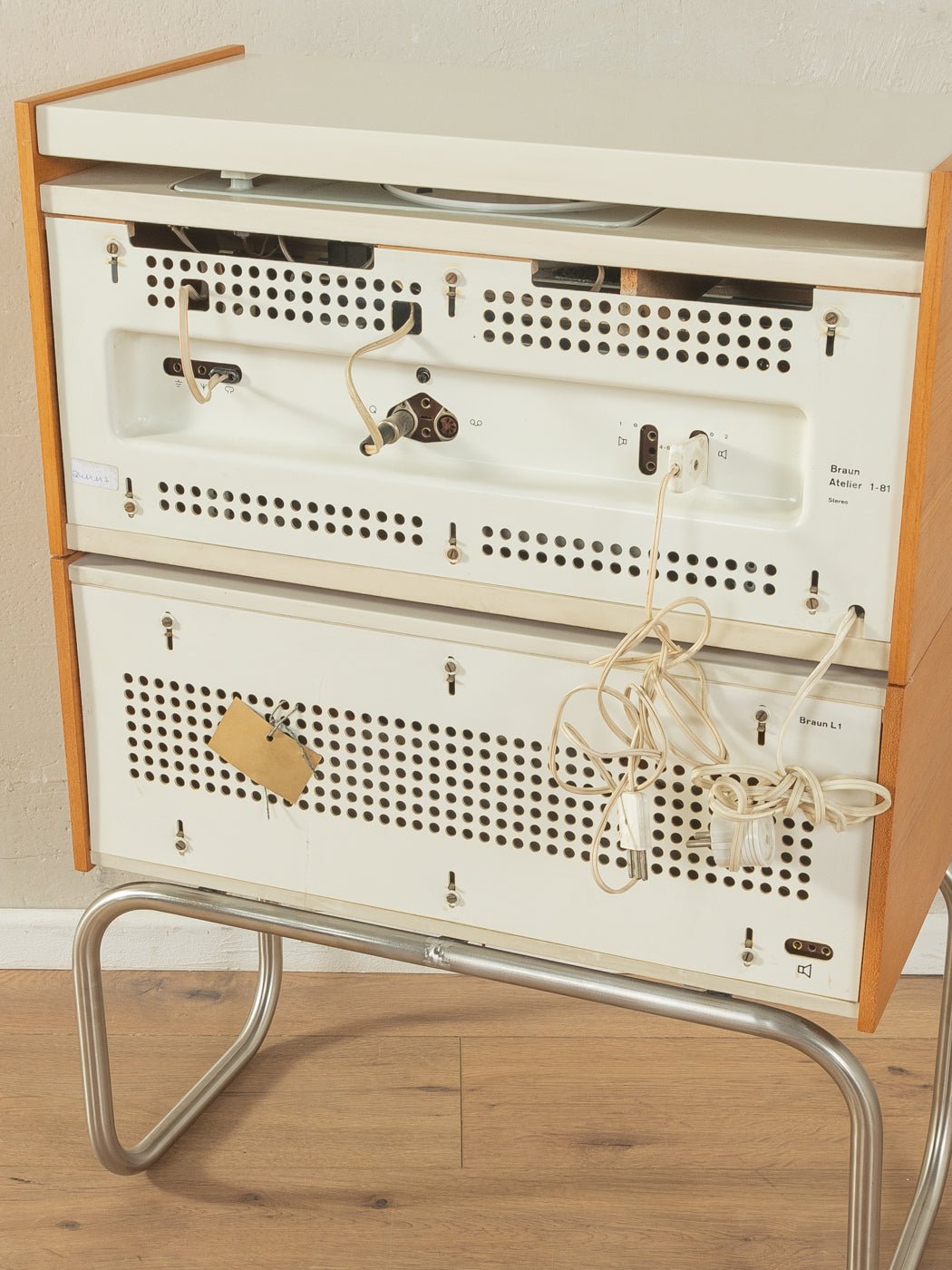 BRAUN "Atelier 1 - 81" & "L 1", Dieter Rams - Mid Century Friends - Vintage - Retro - Mid Century