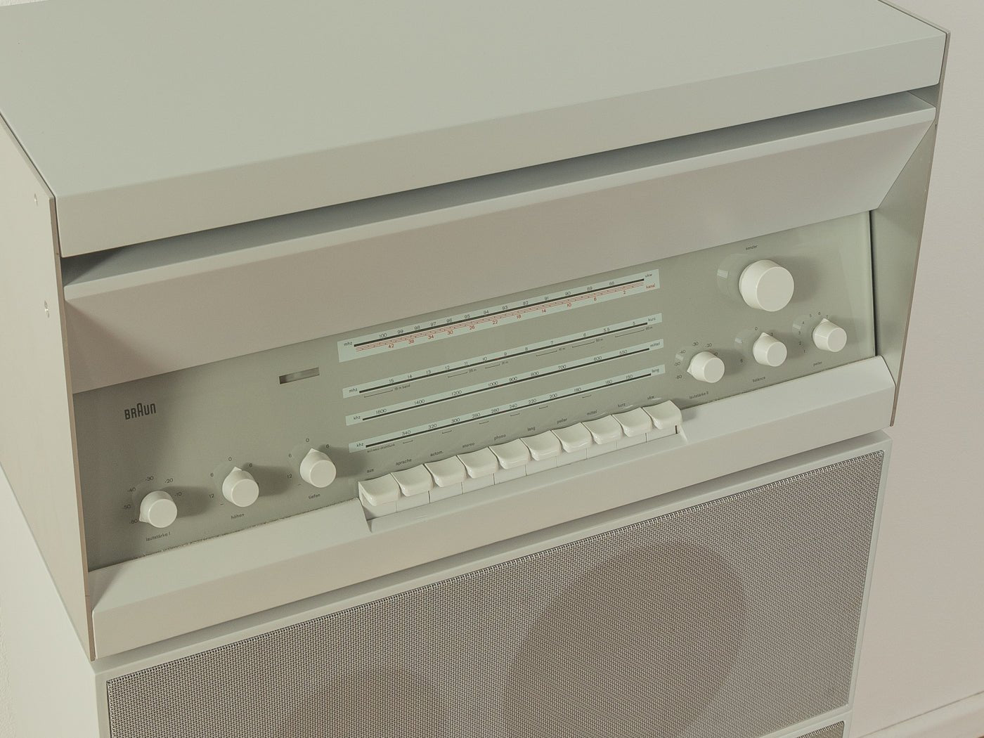 BRAUN Atelier 3 & L 40 Lautsprecher, Dieter Rams - Mid Century Friends - Vintage - Retro - Mid Century