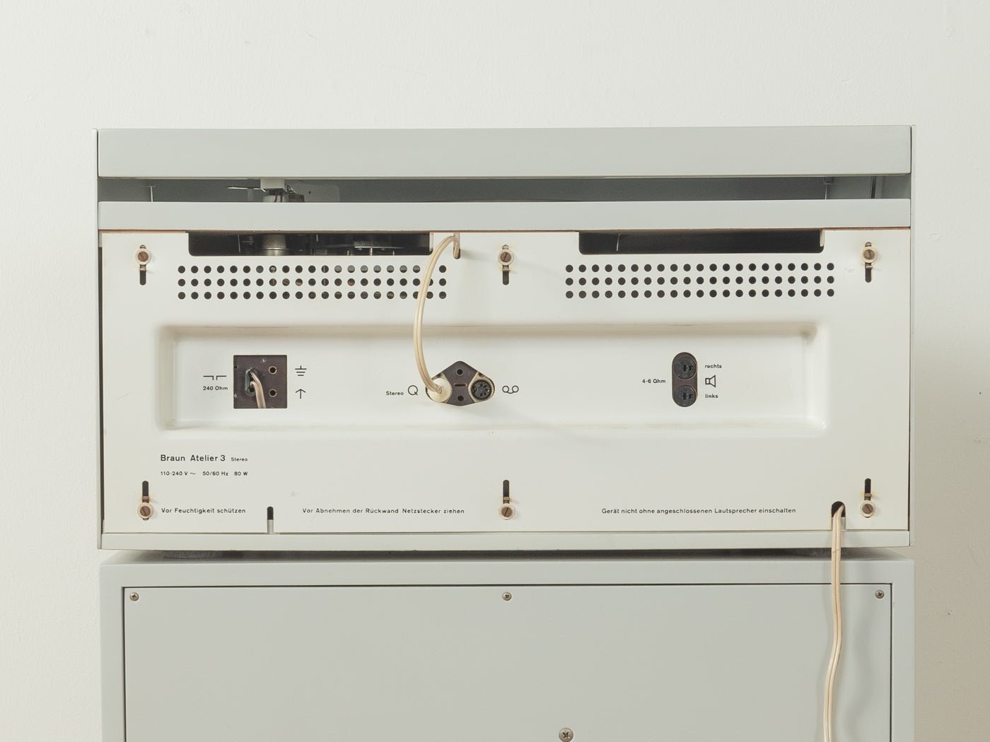 BRAUN Atelier 3 & L 40 Lautsprecher, Dieter Rams - Mid Century Friends - Vintage - Retro - Mid Century