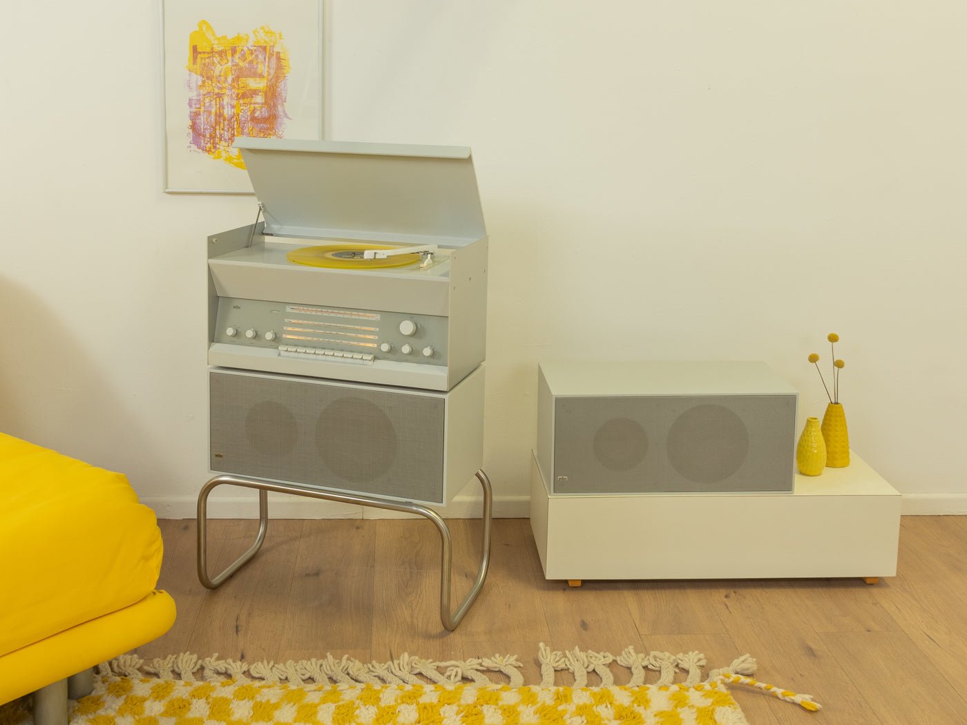 BRAUN Atelier 3 & L 40 Lautsprecher, Dieter Rams - Mid Century Friends - Vintage - Retro - Mid Century