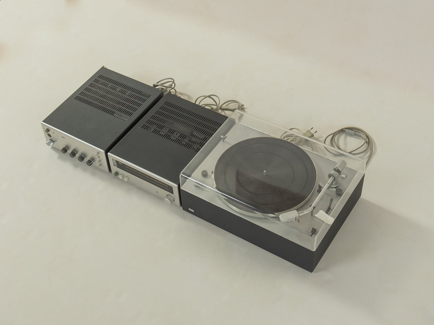 BRAUN Hi - Fi - System CSV 251, CE 300 & PS 500 - Mid Century Friends - Vintage - Retro - Mid Century