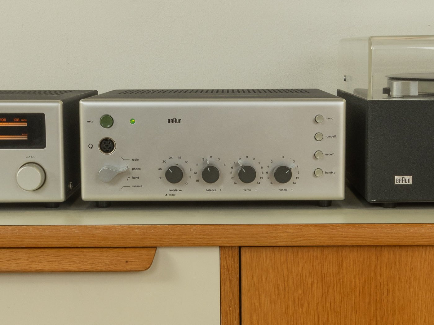 BRAUN Hi - Fi - System CSV 251, CE 300 & PS 500 - Mid Century Friends - Vintage - Retro - Mid Century