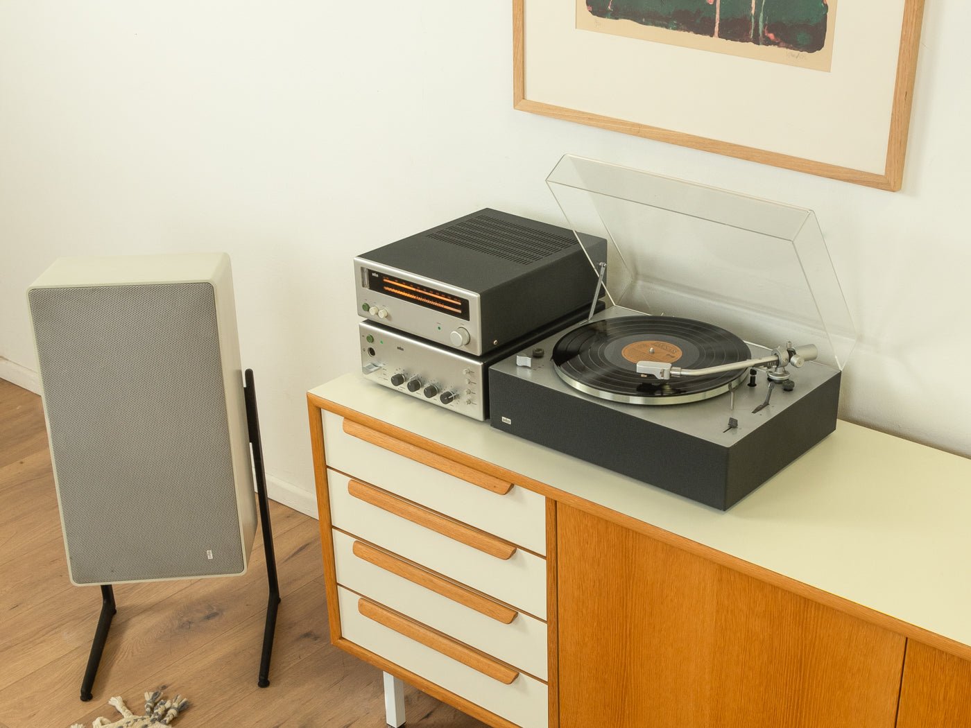 BRAUN Hi - Fi - System CSV 251, CE 300 & PS 500 - Mid Century Friends - Vintage - Retro - Mid Century