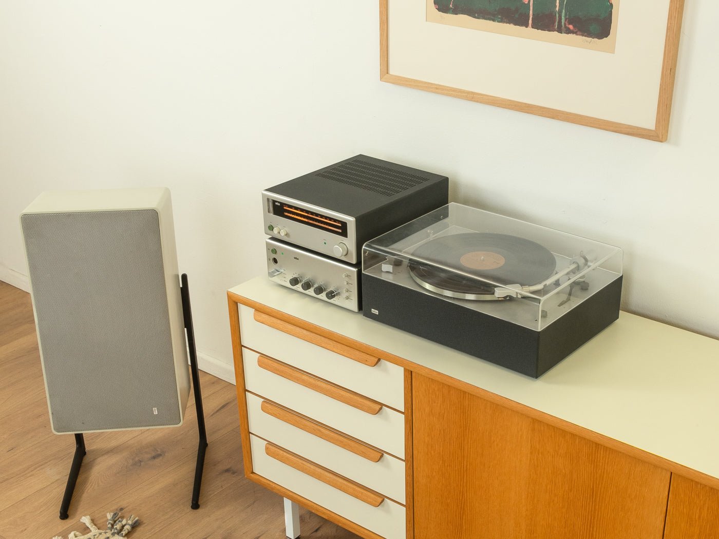 BRAUN Hi - Fi - System CSV 251, CE 300 & PS 500 - Mid Century Friends - Vintage - Retro - Mid Century