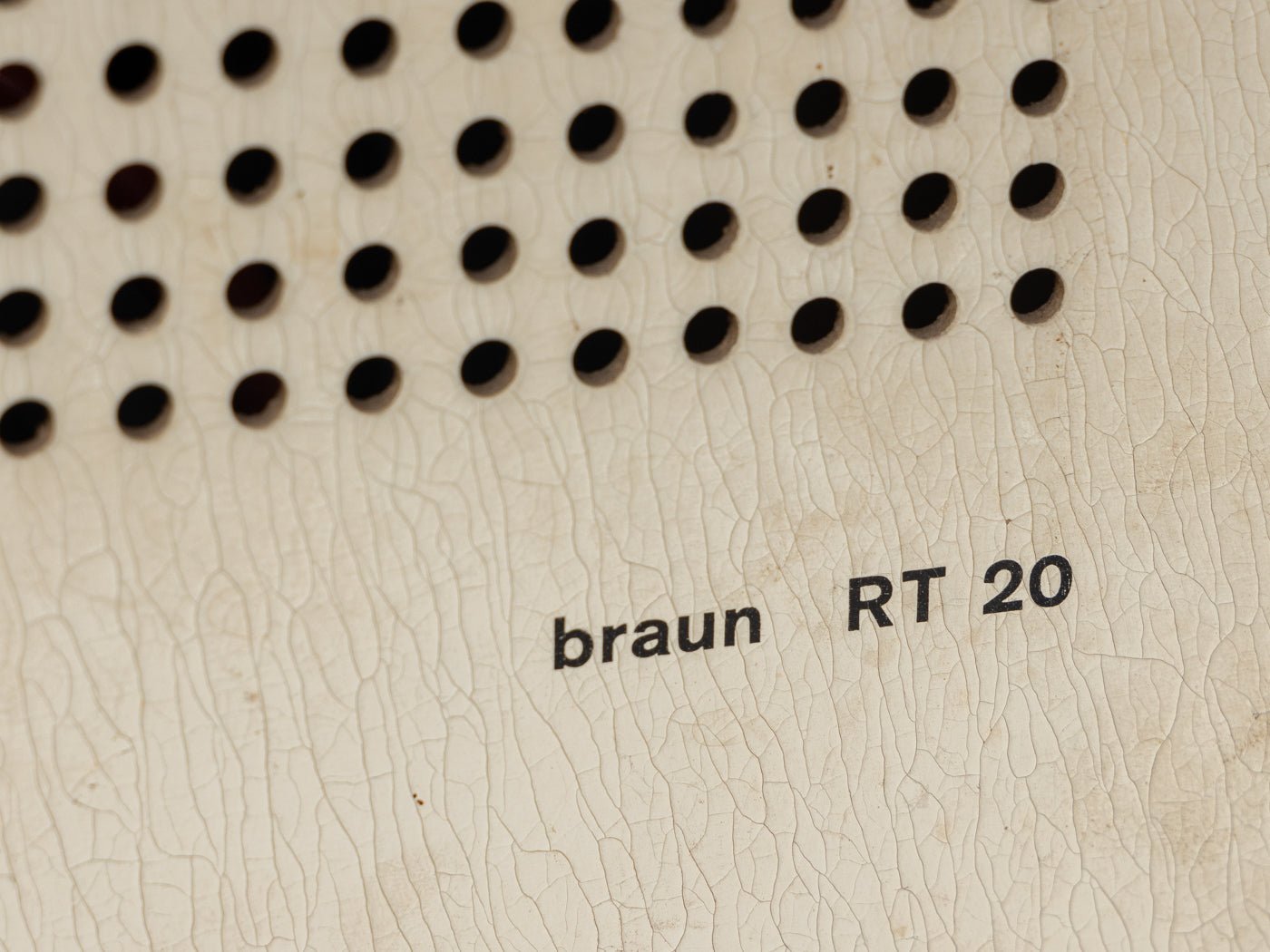BRAUN "RT 20", Tischradio, Dieter Rams - Mid Century Friends - Vintage - Retro - Mid Century