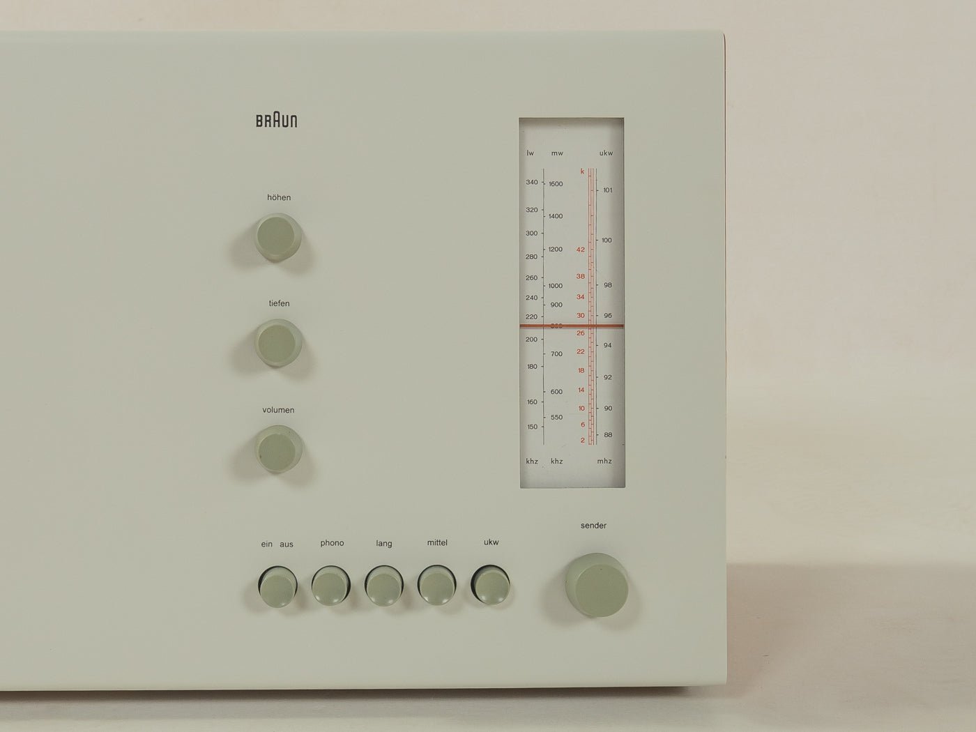 BRAUN RT 20 Tischradio, Dieter Rams - Mid Century Friends - Vintage - Retro - Mid Century