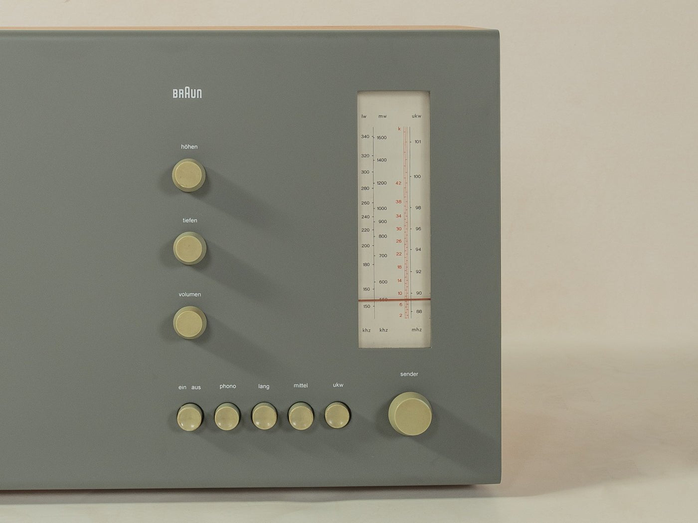BRAUN RT 20, Tischradio, Dieter Rams - Mid Century Friends - Vintage - Retro - Mid Century