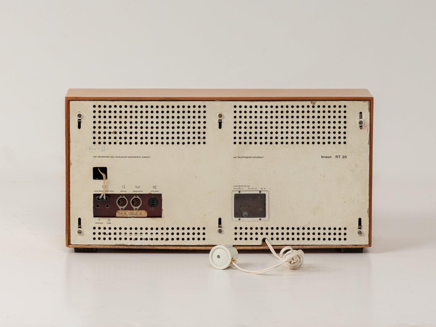 BRAUN "RT 20", Tischradio, Dieter Rams - Mid Century Friends - Vintage - Retro - Mid Century
