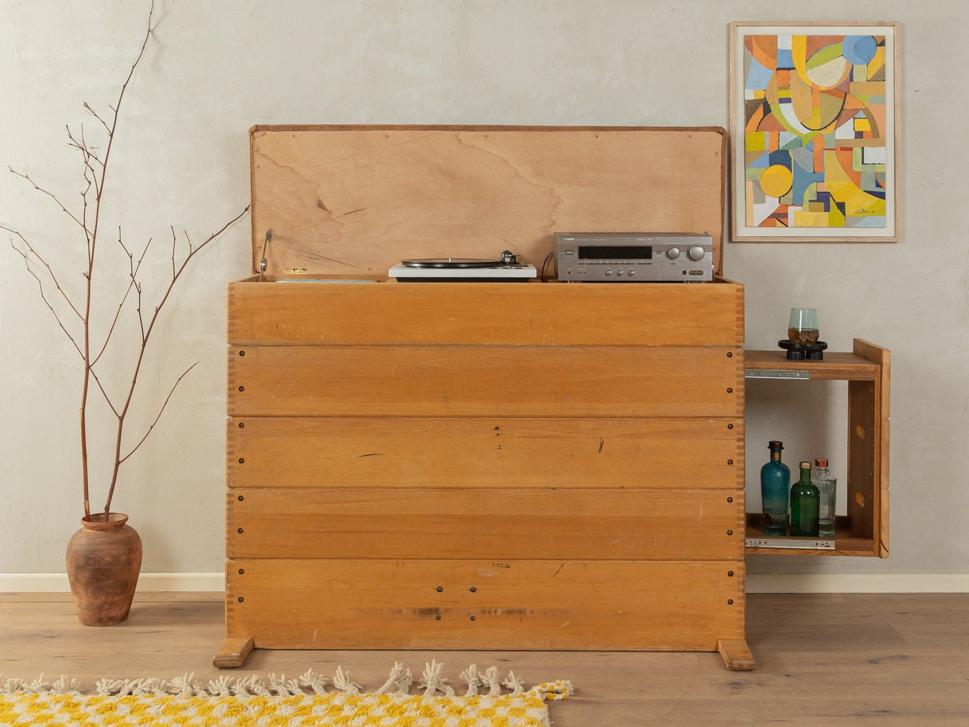 Einzigartiger Sprungkasten - Mid Century Friends - Vintage - Retro - Mid Century